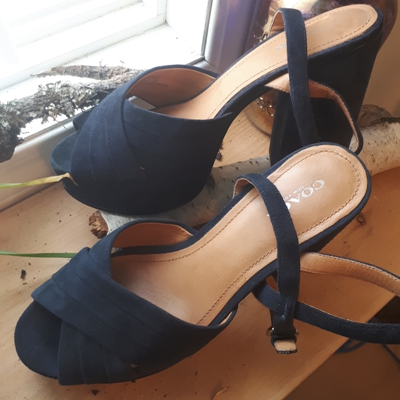 Coach platform heels s 7 - Picture 3 of 8